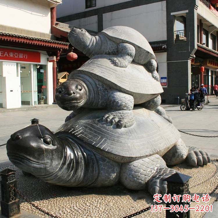 东营乌龟石雕图片