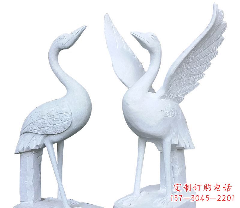 东营仙鹤公园动物石雕
