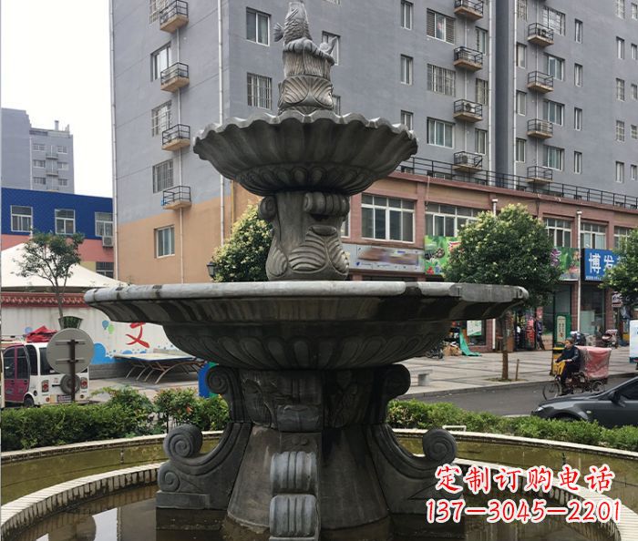 东营小区景观仿古喷泉石雕