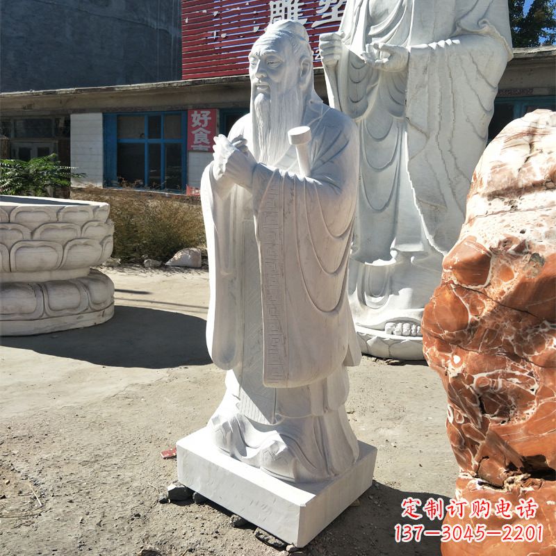 东营校园孔子像雕塑