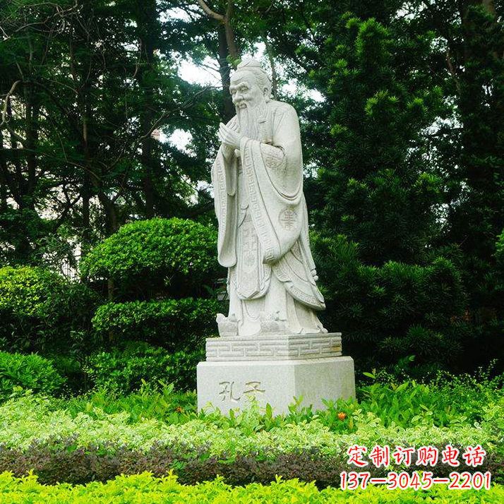 东营学校名人铜像雕塑 孔子铜像雕塑
