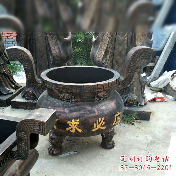 东营有求必应祈福铜雕香炉