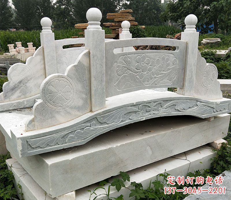 东营园林仿古石拱桥景观石雕