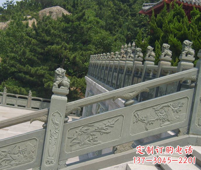 东营园林仿古石栏板景观石雕 (4)