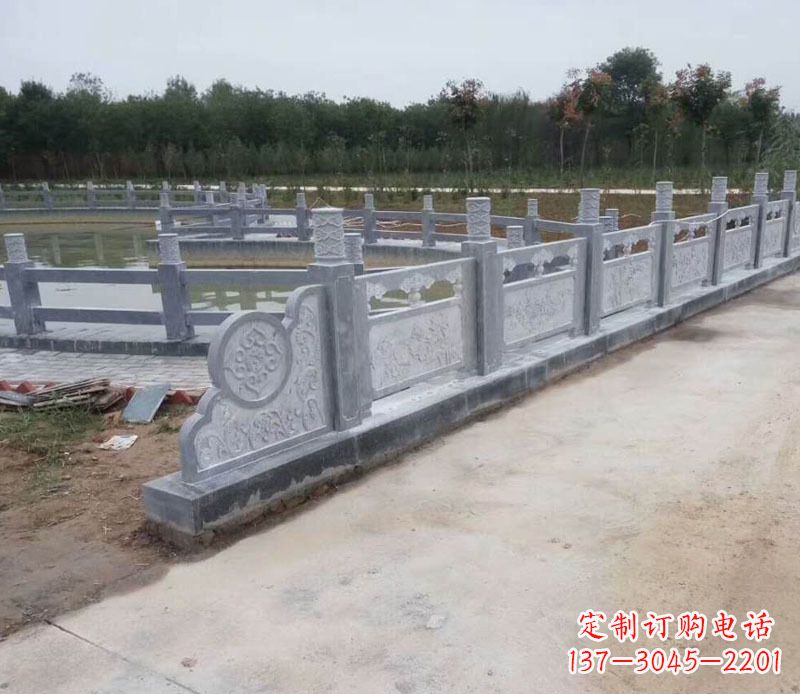 东营园林仿古石栏板景观石雕 (11)