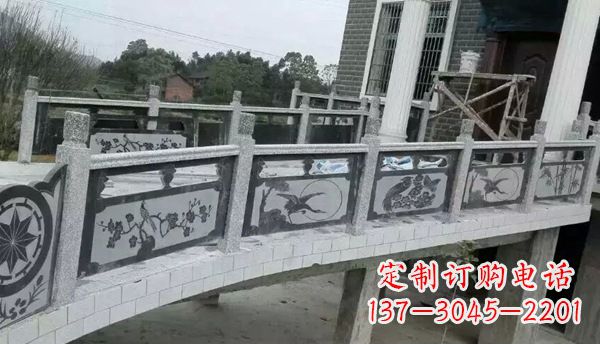 东营园林仿古石栏板景观石雕 (10)