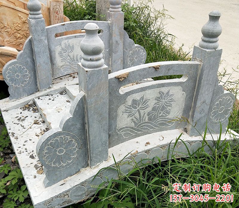 东营园林仿古石栏板景观石雕_1 (2)