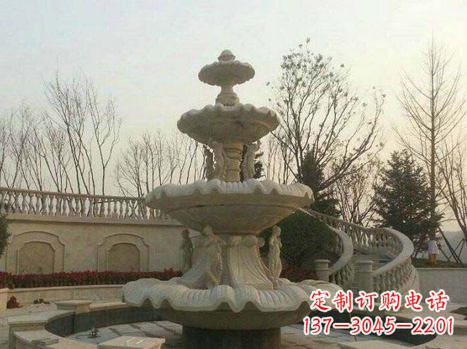 东营园林景观大型喷泉石雕 (2)