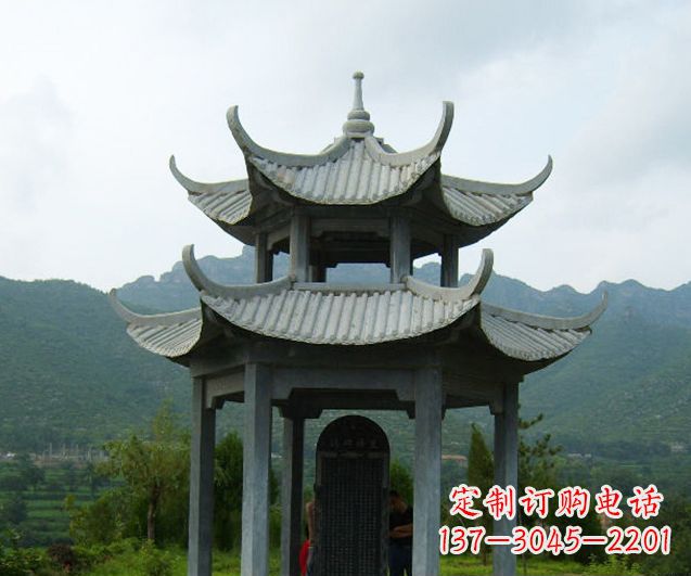 东营园林景观仿古凉亭石雕