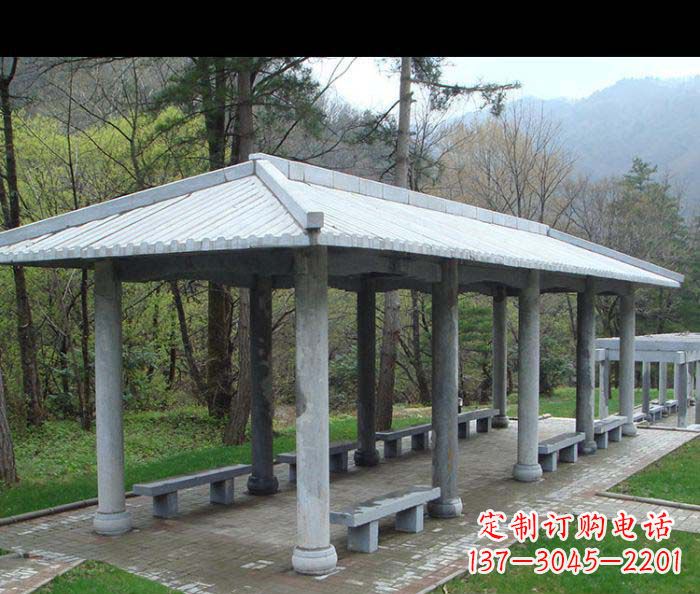 东营园林景观仿古石雕长廊