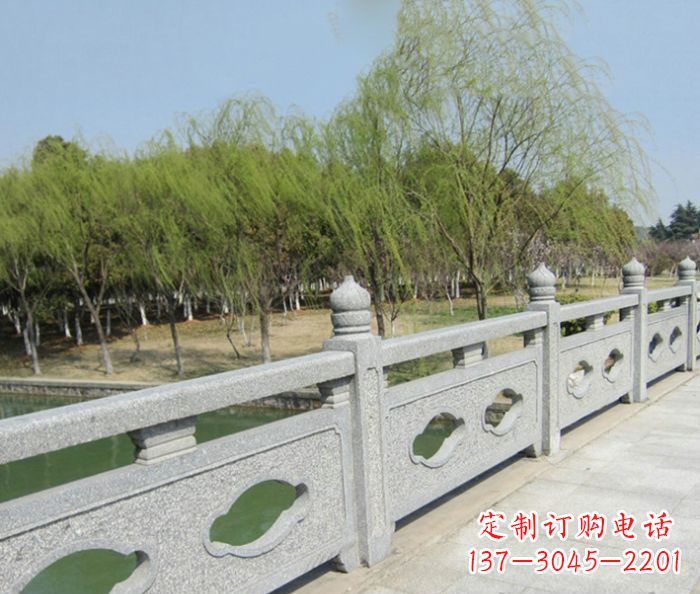 东营园林景观真山桥石雕栏板