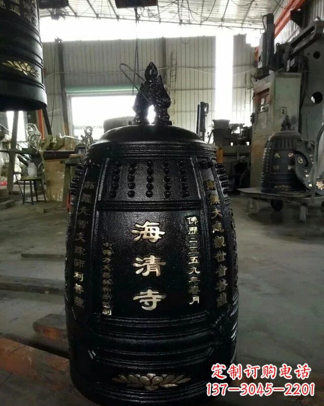 东营宗教庙宇铸铜钟