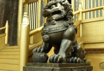 东营铸铜狮子北京狮铜雕