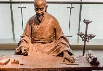 东营祖冲之圆周率情景小品雕塑-中国古代数学家著名历史人物